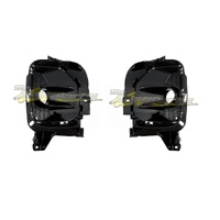 Genuine Pair Fog Lamp Cover Left-Right Front Black For KIA SELTOS 10/22-DATE SER2