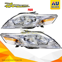 Pair Head Lamp Left-Right Hand No Xenon No Projector For Ford Mondeo MA-MB, MC