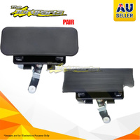 New Pair Door Handle Outer Left-Right Front Black Texture For Ford Transit VM,VH