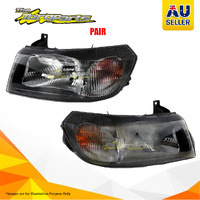 Pair New Head Lamp Left-Rt No Globe Cap For Ford Transit VH WF0@XX@@F@1/2/3/4/56