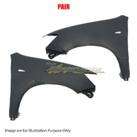 Pair Guard Unpainted Left-Right Hand No Flare Holes For MITSUBISHI ASX 5DOOR