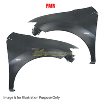 Pair Guard Left-Right Unpainted For NISSAN/DATSUN MUNARO Z51 F/LI AREA - NO RIB