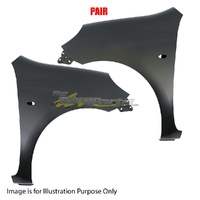 Pair New Guard Left-Right Unpainted For NISSAN/DATSUN MICRA K13 BADGE ON BAR
