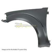 Guard Left Unpainted No Flasher Hole CAPA For NISSAN/DATSUN NAVARA UTE DM40