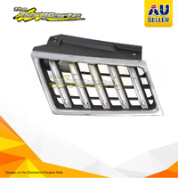 Grille LH Chrome/Grey XLS Vertical Type For MITSUBISHI CHALLENGER 09/09-05/13 PB