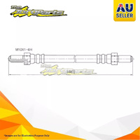 Hydraulic Hose Rear For JAGUAR XJ6 SERIES II PETROL 4.2ltr AK6 16 12v DOHC TWIN