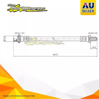 Hydraulic Hose For TOYOTA LANDCRU. HDJ80L,HDJ80R HDJ80/HDJ81R HDJ81/HZJ80R HZJ80