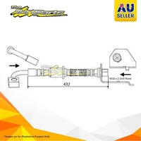 Hydraulic Hose Rear For FORD LTD BF BF PETROL 5.4 ltr BARRA 230 V8 24V SOHC VCT