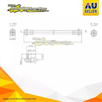 Hydraulic Hose Front For TOYOTA ESTIMA V TCR10R TCR10,TCR20R TCR20 Petrol 2TZFZE