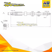 Hydraulic Hose Front For BMW 325i E90 E90, E91 E91,E93 E93 Petrol N52B25, N53B30