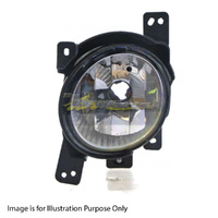 Fog Lamp Passenger Side Certified For Hyundai Santa Fe CM Wagon 9/2009-7/2012