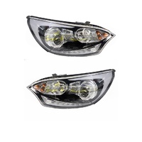 Genuine Pair Head Lamp Left-Right With Projector For KIA RIO UB 3,5DR HONEYCOMB