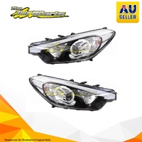 Genuine Pair Head Lamp LH-RH No Daytime Running Li For KIA CERATO SEDAN &amp; HATCH