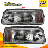 New Pair Head Lamp Left-Right Hand Suit For Ford Falcon 09/84-01/88 XF