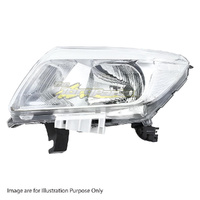 One New Head Lamp Left Hand No LED Suit For NISSAN/DATSUN NAVARA UTE D23