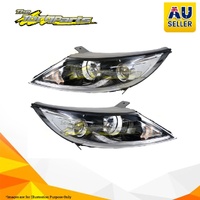 Genuine Pair Head Lamp LH-RH With LED Tube For KIA SPORTAGE 05/10-9/13 SL KNAP81
