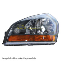 Head Lamp Left Passenger Side OEM Suits Hyundai Tucson JM 6/2008 to 1/2010