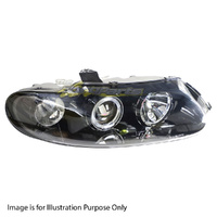 Head Lamp Right Black Reflector W/Angel Eye  For Holden Statesman/Caprice WH