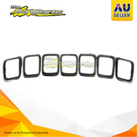Grille Ring  Black Trailhawk, 7Pcs For JEEP COMPASS 01/17-10/20 M6-MY20 MCA