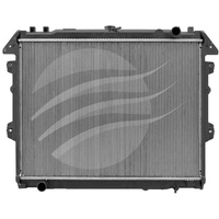 RADIATOR TO SUIT TOYOTA HILUX 05- ON TGN16R 2.7Lt 4Cyl M/T A/P  JR2306J