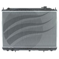 RADIATOR TO SUIT NISSAN NAVARA D22 2009 - ON YD25 2.5LT DSL M/T JR6838J