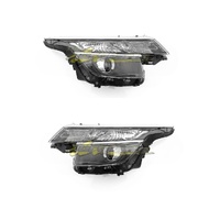 Genuine Pair New Head Lamp Left-Right Black Suit For KIA SELTOS 10/22-DATE SER2