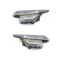 Genuine Pair Head Lamp Left-Right Black Glossy LED TYPE For KIA SELTOS SER2
