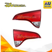 Pair Rear Garnish Lamp LH-RH Clear At The Bottom For KIA SORENTO 07/12-04/15 KNAKU81