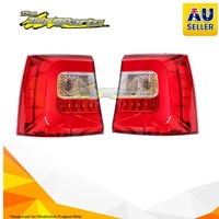 Genuine Pair Tail Lamp LH-RH Clear At The Top With LED For KIA SORENTO KNAKU81@