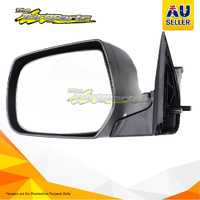 Door Mirror Left Black Manual Convex Glass For Ford Ranger Ute 12/06-01/09 PJ