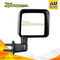 Door Mirror Right Hand Black  Manual Texture For JEEP WRANGLER 01/07-06/18 JK