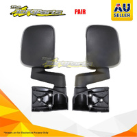 Pair Door Mirror Left-Right Hand Manual Type 2 For JEEP WRANGLER 10/96-10/07 TJ