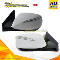 Pair Door Mirror Left-Right Highlander Light On Top For HYUNDAI SANTA FE WAGON