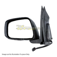Door Mirror Left Black 7Pins For NISSAN/DATSUN NAVARA UTE DM40 VSKCVN/CAND40A