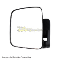 New Door Mirror Right Hand Black For NISSAN/DATSUN NAVARA UTE D22A, D22, D21