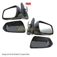 Pair New Door Mirror Left-Right Suit For MITSUBISHI LANCER CJ SED/HB, HATCH