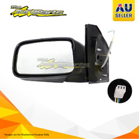 Door Mirror Left Hand Black Electric For MITSUBISHI LANCER CH, CH1,CH2,CG
