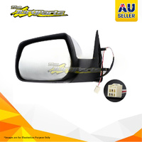 Door Mirror Left Chrome Electric Flat Glass For Ford Ranger Ute 12/06-01/09 PJ