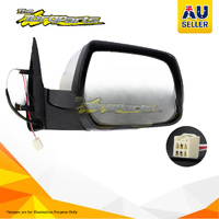 Door Mirror Right Chrome Electric Flat Glass For Ford Ranger Ute 12/06-01/09 PJ