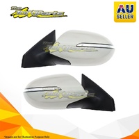 Genuine Pair Door Mirror L-R Assembly With Auto Fold For KIA SPORTAGE SL KNAP81
