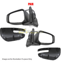 Pair Door Mirror LH-RH With Mirror Light Type Assembly For MITSUBISHI LANCER CJ