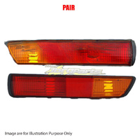 Pair New Bar Lamp Left-Right Hand Rear For MITSUBISHI PAJERO 02/00-09/02 NM