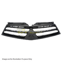 Grille Black/Chrome 2 Horizontal Bar For MITSUBISHI TRITON MN A/B/C/D/E/FD000001