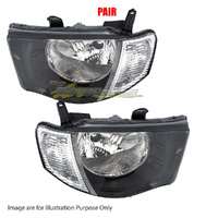Pair Head Lamp LH-RH For MITSUBISHI TRITON MN A/B/C/D/E/FD000001,ML 7/8/9@000001