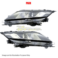 Pair New Head Lamp Left-Right No LED TYC Suit For MITSUBISHI TRITON MR