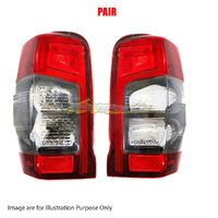 Pair Tail Lamp Left-Right No Wiring Loom Ute With LED For MITSUBISHI TRITON MR