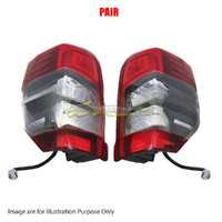 Pair Tail Lamp Left-Right W/Wire Excluding LED Globe For MITSUBISHI TRITON MR