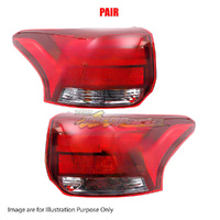 Pair Tail Lamp Left-Right LED TYPE DEPO For MITSUBISHI OUTLANDER PHEV ZK HYBRID