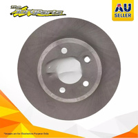 Pair BOSCH Brake Disc Front For FORD FALCON XR6 LPG BF 4.0 litre BARRA E-GAS l6