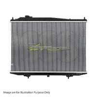 Radiator Aluminum Automatic 1Row 26MM For NISSAN/DATSUN NAVARA UTE D22A/D22